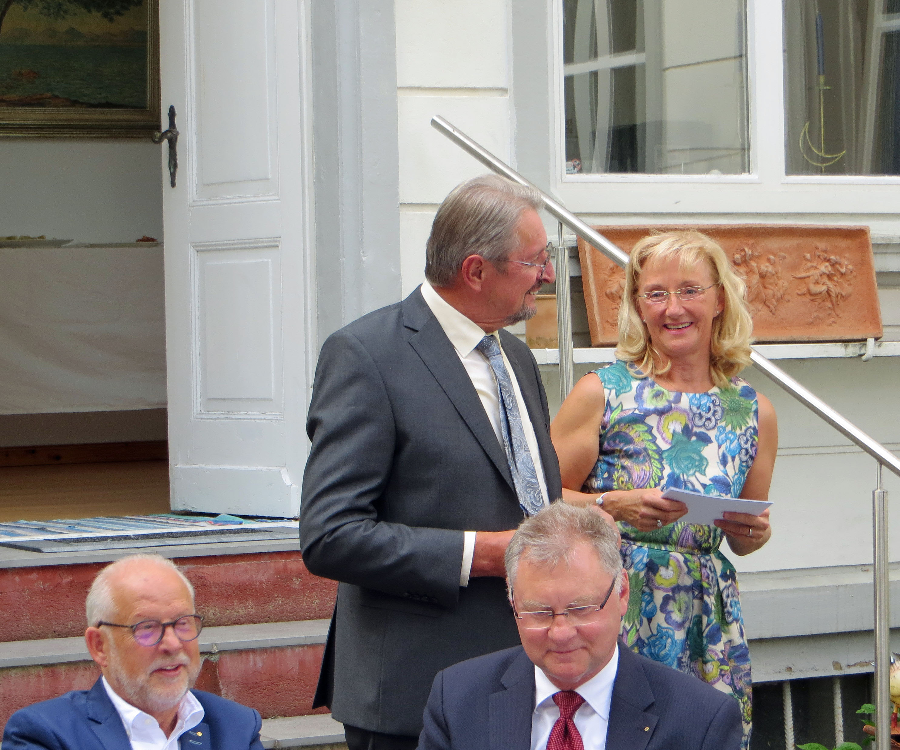 Eberhard Mandel und Ingeborg Mende